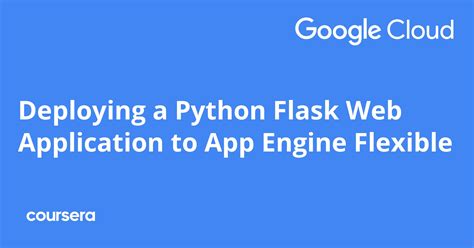 Deploying A Python Flask Web Application To App Engine Flexible