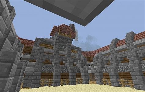 Medieval barracks Minecraft Map