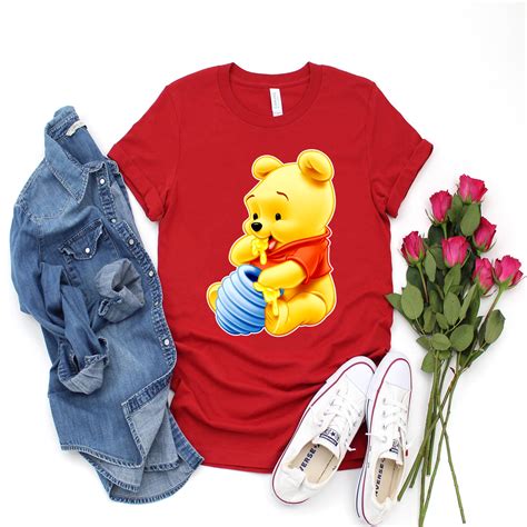 Winnie The Pooh Shirt Disney World Shirt Classic Winnie The Etsy