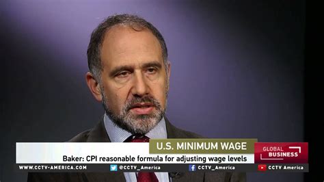 Dean Baker Of Center For Economic And Policy Research Discusses Minimum