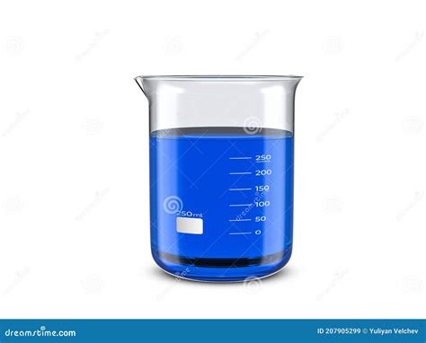 Glass Beaker Sketch Cartoon Vector 118193173