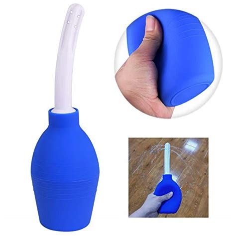 WETIPS Travel Rectal Enema Pear Ducha Syringe Bulb Sprayer Anus