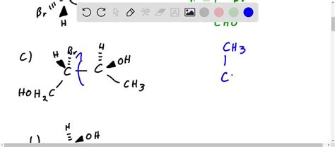 Solved Convert The Following Perspective Formulas To Fischer Projections