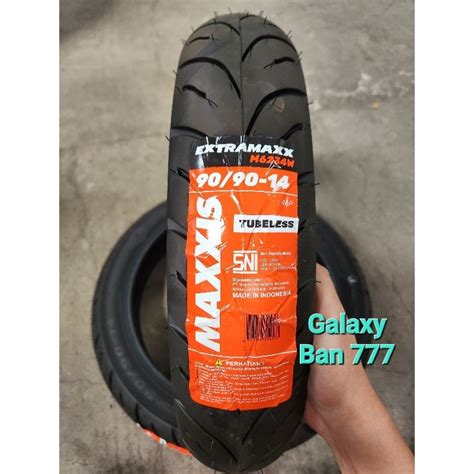 Jual Ban Motor Maxxis Extramaxx Tubless Ban Belakang Motor