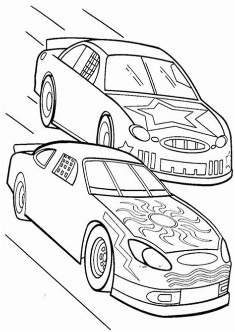 Free And Easy To Print Race Car Coloring Pages Tulamama