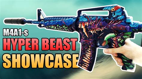 M4a1 S Hyper Beast Reallife Paintjob Showcase Youtube