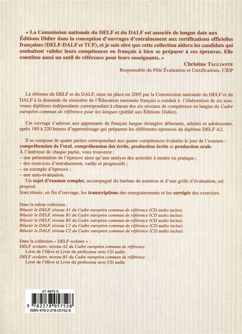 دانلود کتاب آزمون فرانسوی روسیر ل دلف Reussir Le DELF B1