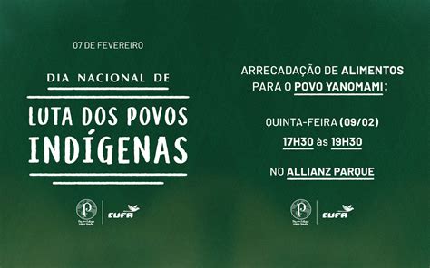 Se Palmeiras On Twitter No Dia De Luta Dos Povos Ind Genas Um Recado