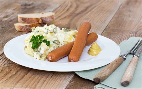 Rezept W Rstchen Mit Kartoffelsalat