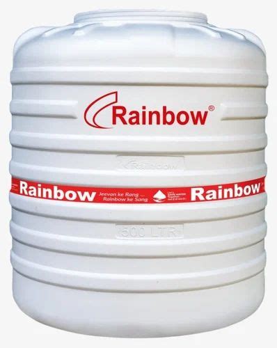 Rainbow White Layer Blow Mould Tank L At Rs Litre In Baramati