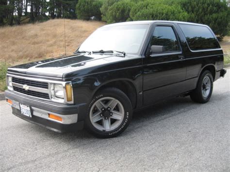 Chevrolet S 10 2 Door 1991 Black For Sale 1gncs18z7m0121251 1991 S10