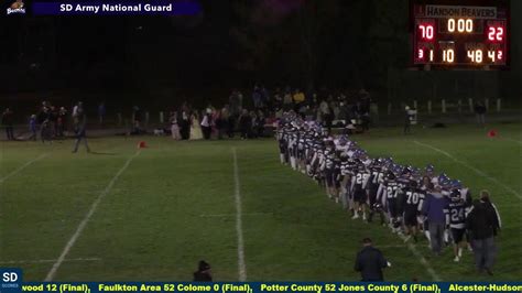 Fb Hanson Vs Elkton Lake Benton Youtube