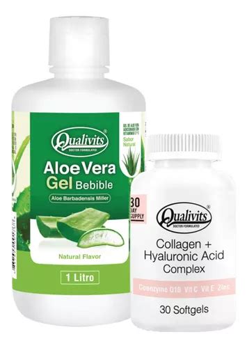 Aloe Vera Bebible Colágeno Con Ácido Hialurónico Qualivits Cuotas