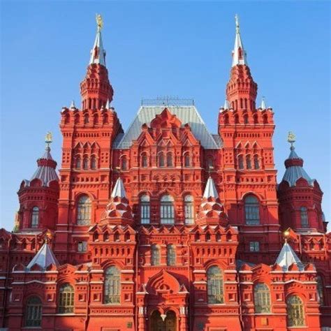 Kremlin Red Square Moscow Architecture Old Russia Central Europe