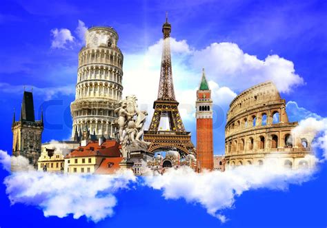 European landmarks | Stock image | Colourbox