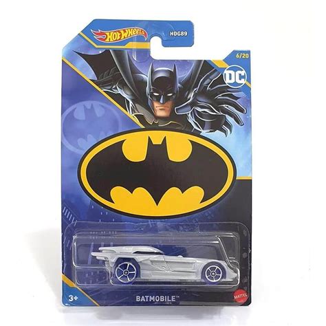 Carrinho Hot Wheels Batman Batmobile Batm Vel Mattel Hlk