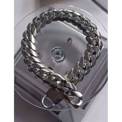 Jual Cod Gelang Titanium Stainless Steel Gelang Baja Pria Shopee