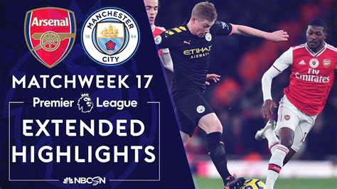 Arsenal V Manchester City Premier League Highlights 121519 Nbc Sports Youtube