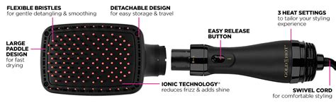 Amazon Gold N Hot Professional Ionic Detachable Hair Dryer And Styler Beauty Personal Care