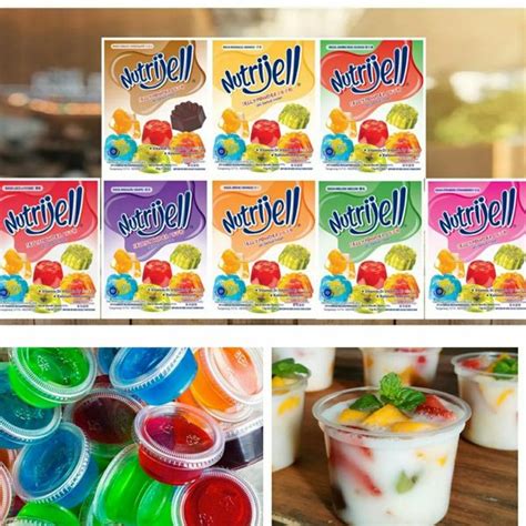 Jual Serbuk Jelly Powder Nutrijel Bubuk Jelly Rasa Coklat Di Lapak Toko