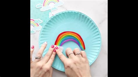 Pipe Cleaner Rainbow Craft Youtube