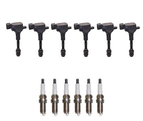 Denso 6 Ignition Coils And 6 U Groove Spark Plugs 0 044 Kit For Nissan 3 5 4 0 V6 Ebay