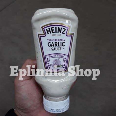 Jual Heinz Turkish Style Garlic Sauce 230 Gr Saus Bawang Jakarta