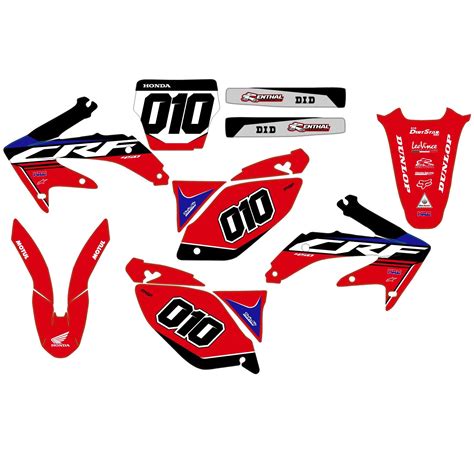 Honda 450 Crf 2005 2008 Graphic Kit Camo Kitdeco Motofr