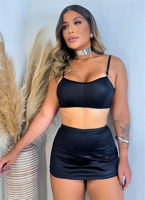 Conjunto De Lingerie Cirr Supermais Lingeries E Acess Rios