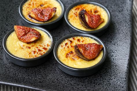 Crème Brûlée Au Foie Gras Et Aux Figues Pour Pouvoir Servir Du Foie