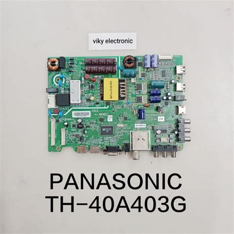 Jual PANASONIC TH 40A403G Mainboard Mb Mobo Modul Mesin Tv Led