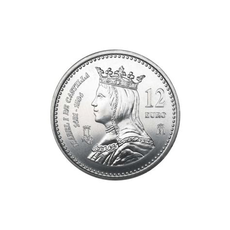 Isabel La Cat Lica Euro Espa A Plata Monedas Lamasbolano