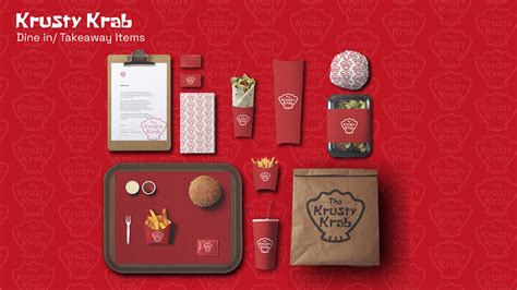 The Krusty Krab - Brand Identity :: Behance