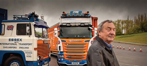 Pink Floyd Legend Nick Mason Drives Keltruck S Classic Scania L V