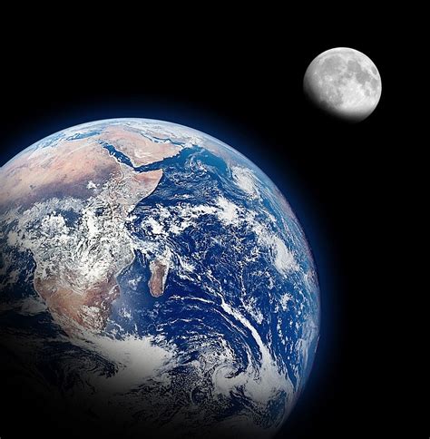 Earth and Moon - Earth.com Earth and Moon in a single frame