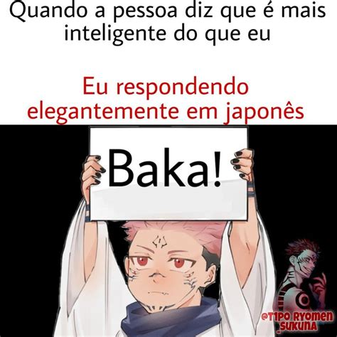 Pin De Ryomen Sukuna Em Memes Jujutsu Kaisen E Knb Tumblr Engra Ado