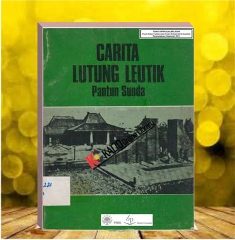 Jual Carita Lutung Leutik Pantun Sunda Ki Kamal Balai Pustaka