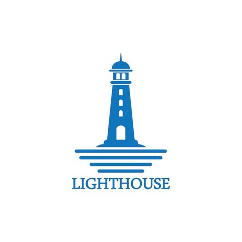 Premium Vector Lighthouse Logo Icon Vector Template