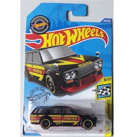 โมเดลรถเหล็ก Hot Wheels Datsun Bluebird Wagon 510 Shopee Thailand