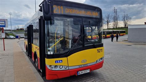 Mobilis Warszawa Solaris Urbino 8 9 III LE 9211 Linia 211 Cała trasa