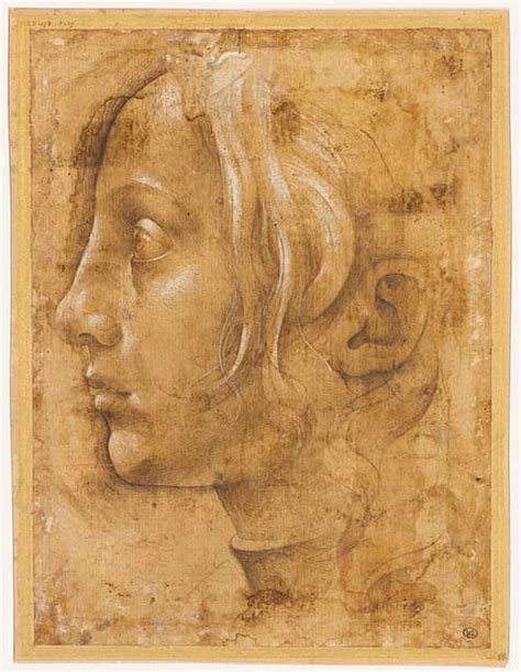 Piero di Cosimo profil de femme Musée du Louvre RF1439r PICRYL