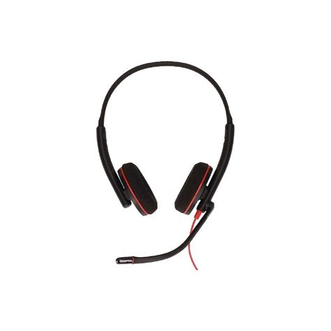Poly Blackwire C3220 Double Sided On-ear Stereo USB with Microphone ...