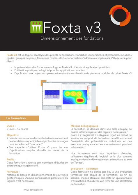 Pdf Foxta V Terrasol Est Un Logiciel Danalyse Des Projets De