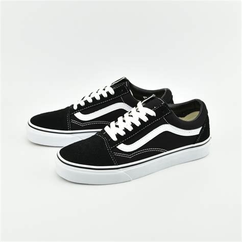 Vans Old Skool Classic Black White รุ่นสุดฮิต รองเท้า แวนส์ โอวสคูล