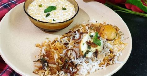 Nawabi Egg Biryani Recipe By Nikita Choithani Cookpad