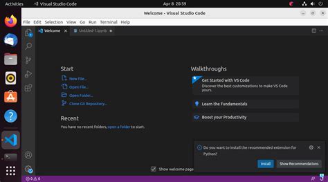 How To Install Vs Code In Ubuntu Linux Via Terminal Linux Shout