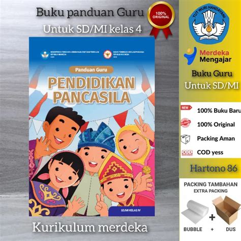 Jual Buku Panduan Guru Pendidikan Pancasila Pkn Untuk Sd Mi Kelas