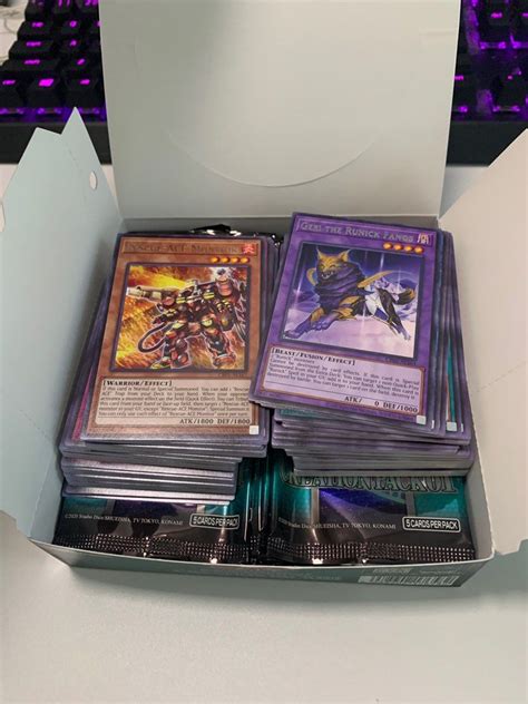 Yugioh Asian English Creation Pack Booster Box Rare Cards Hobbies