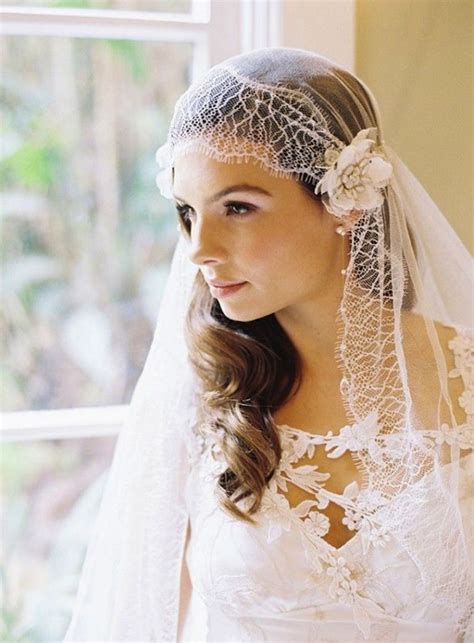 Manon Juliet Cap Veil With Lace Skt Zst Tarnow Pl