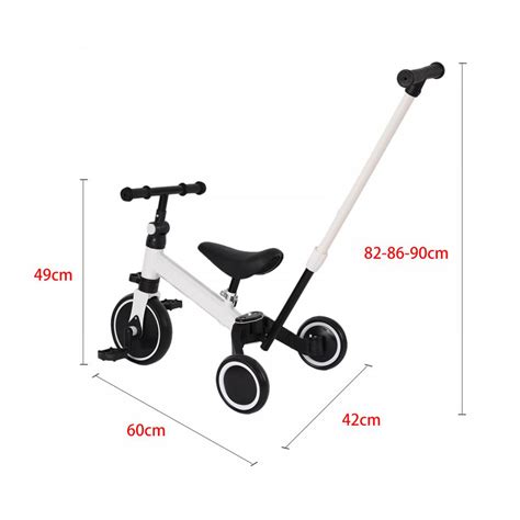 Xjing Tricycle Enfant En Tricycle Enfant Pliable Roues En Eva